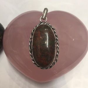 Unakite stone necklace new